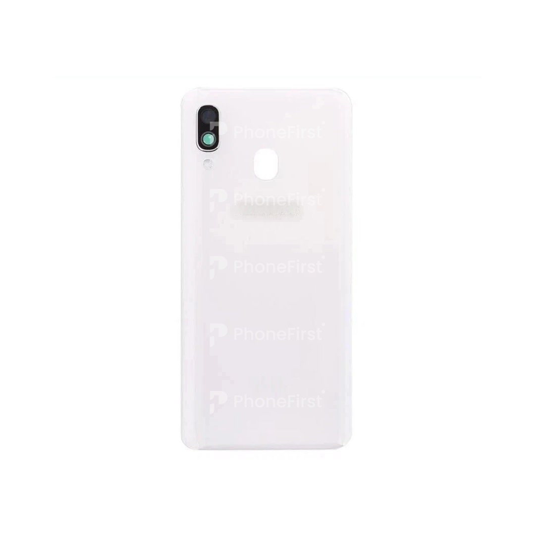 Samsung A40 A405 - Battery Back With Lens White