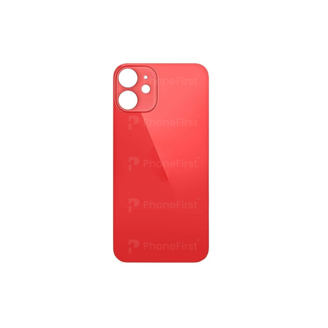 Apple iPhone 12 (6.1) - Battery Back Big Hole Red