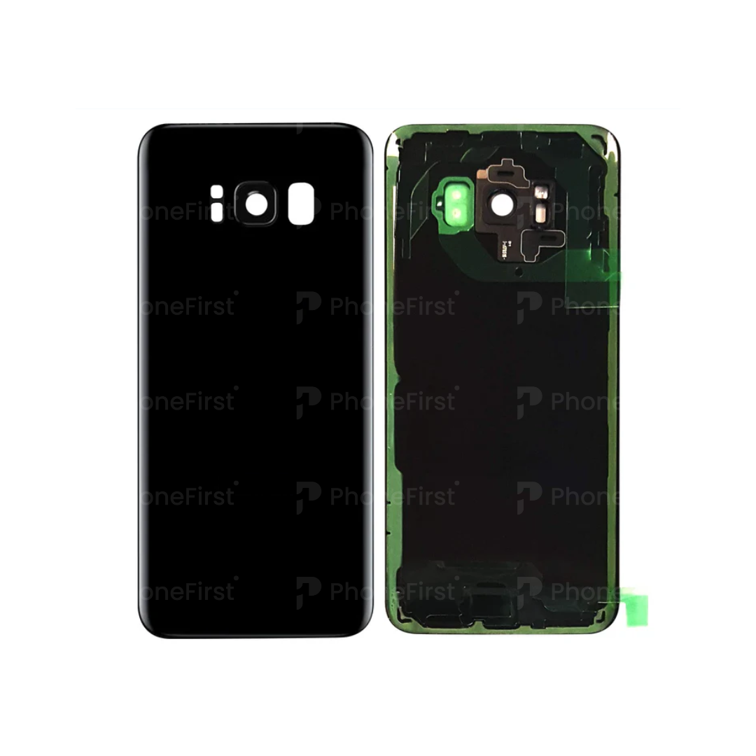 Samsung S8 G950 - Battery Back With Lens Midnight Black
