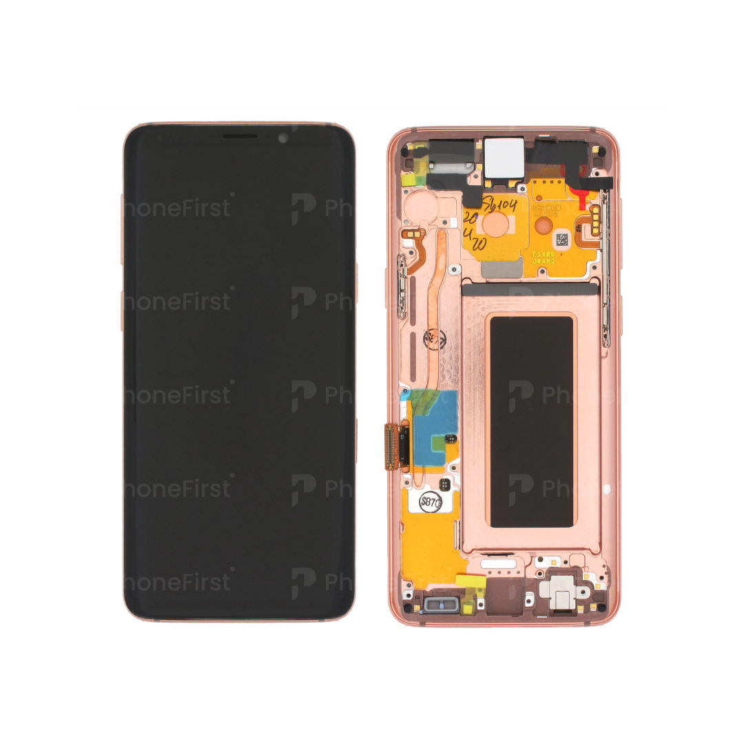 Samsung S9 G960 LCD (W/F) Glass Change Purple