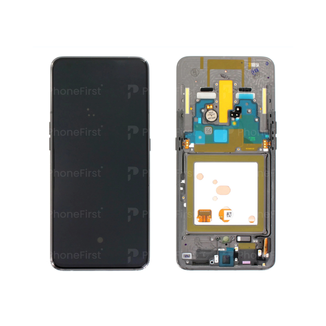 Samsung A80 A805 LCD (W/F) Service Pack Black