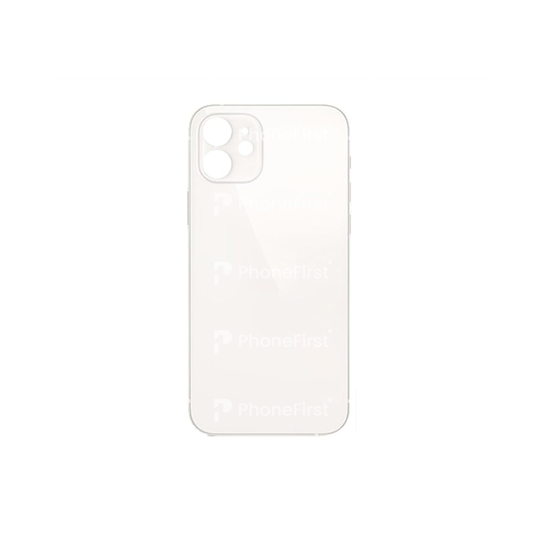 Apple iPhone 12 - Battery Back Big Hole Nparts Advance White