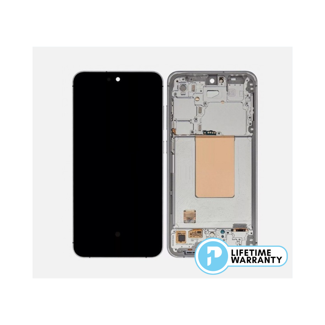Samsung S24 FE S721 LCD (W/F) Service Pack  Silver