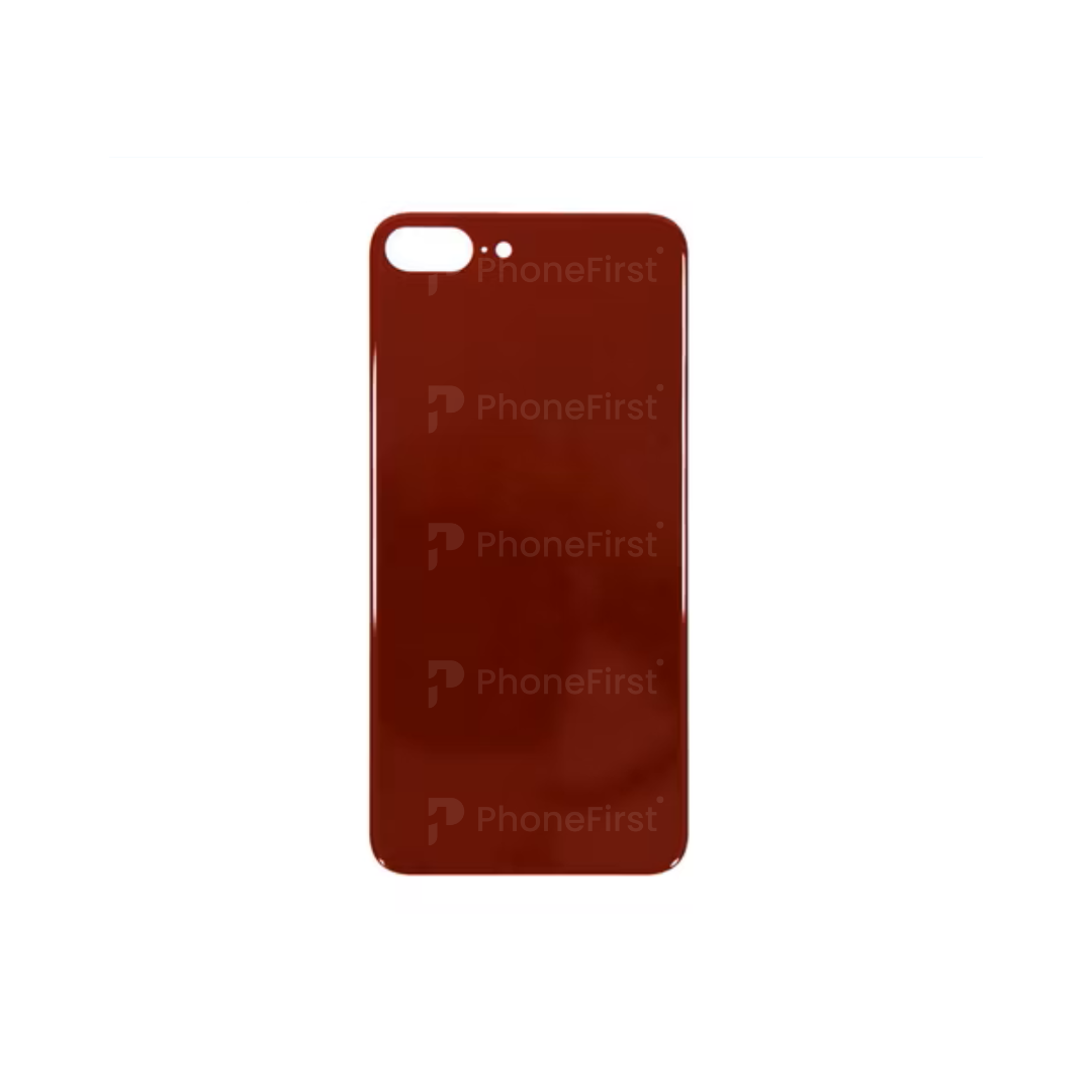 Apple iPhone 8 - Battery Back Big Hole Red Nparts Advance