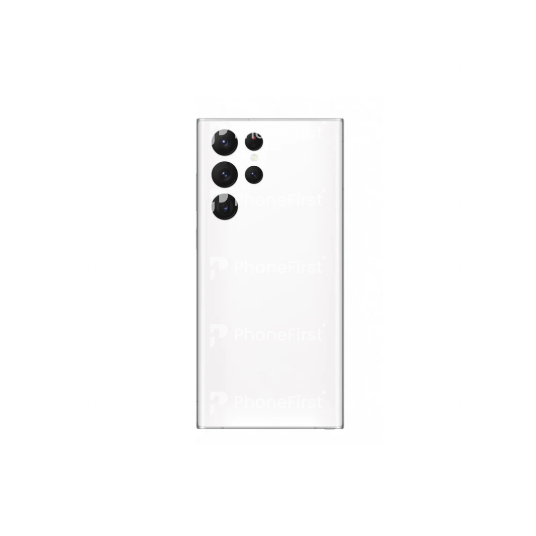 Samsung S22 Ultra S908 - Battery Back With Lens Phantom White
