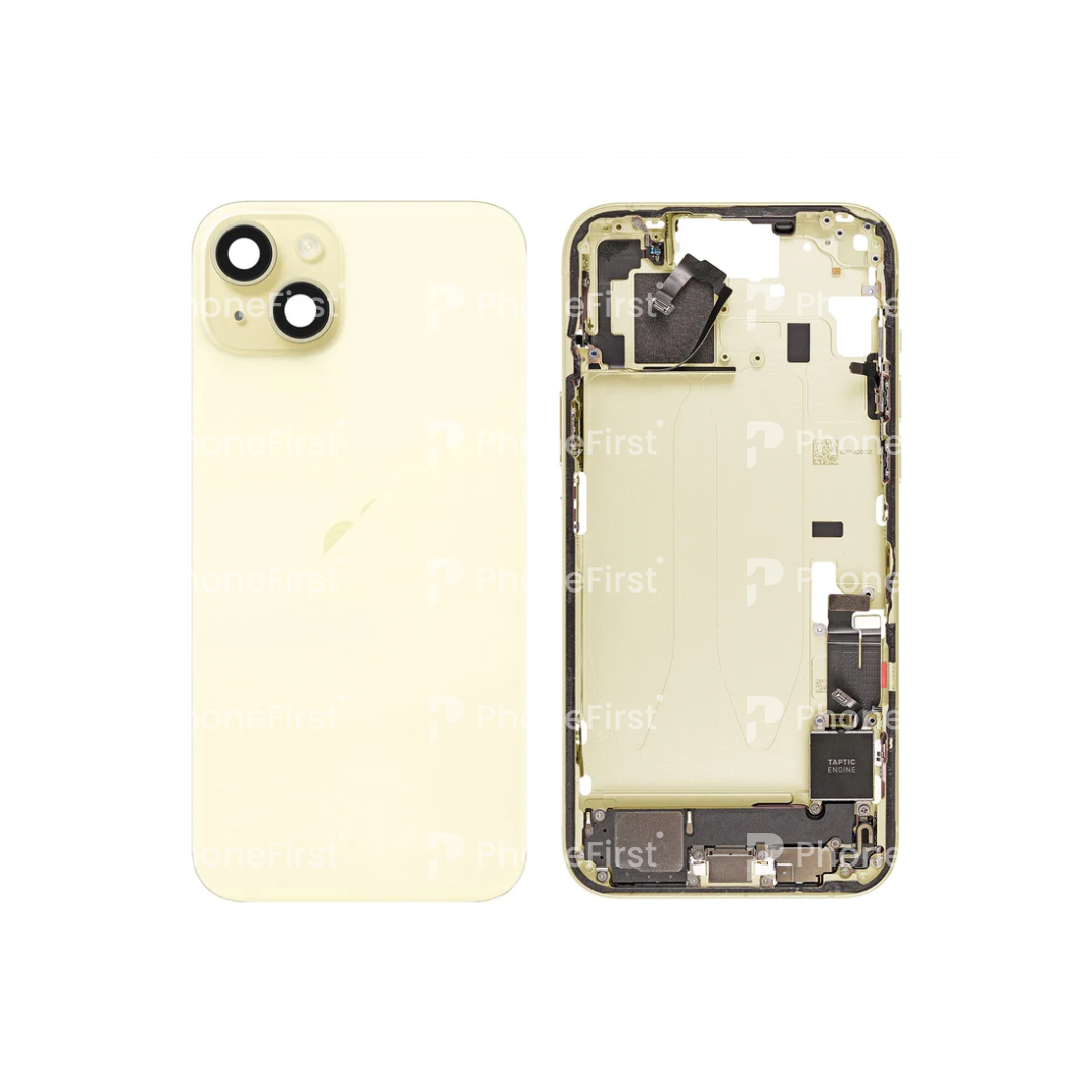 Apple iPhone 15 Housing With Original Parts Yellow
