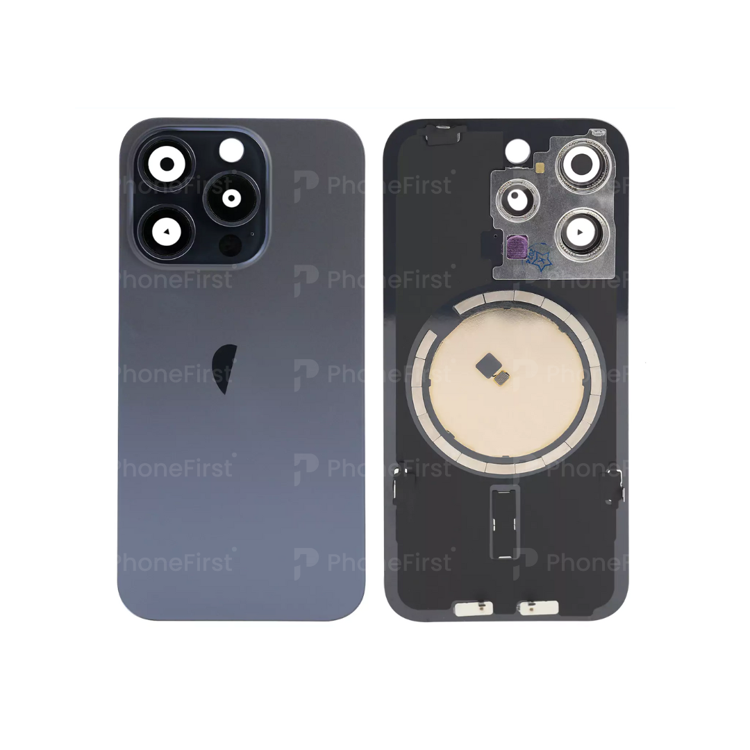 Apple iPhone 15 Pro - Battery Back With Magnet Blue Titanium