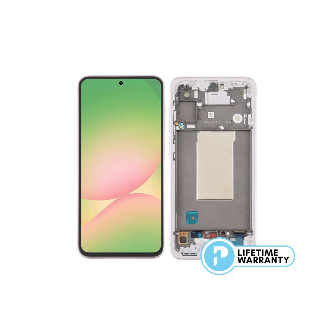 Samsung A56 5G A566 LCD (W/F) Service Pack Pink