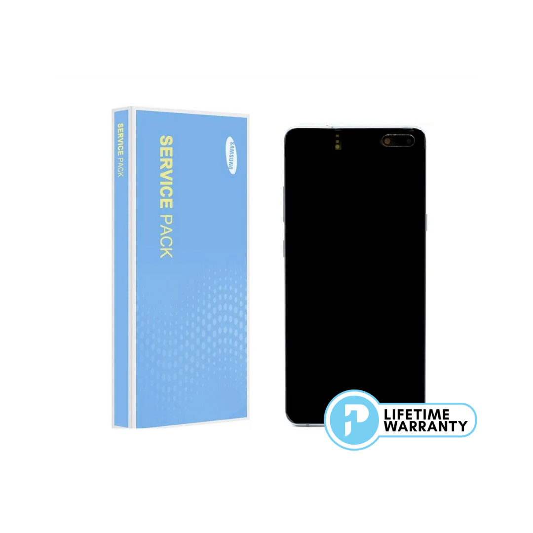 Samsung S10 5G G977 LCD (W/F) Service Pack Black
