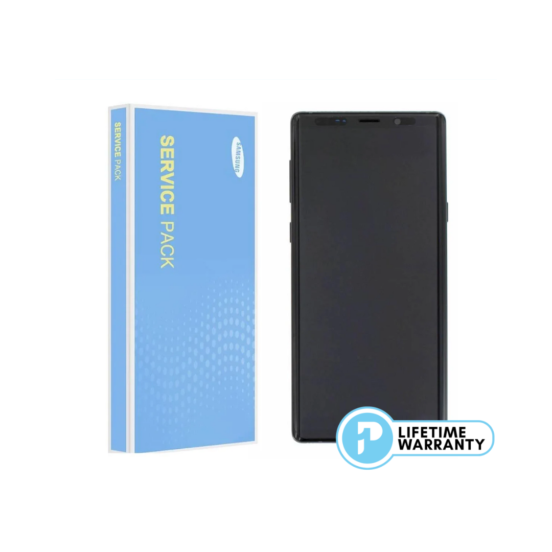 Samsung Note 9 N960 LCD (W/F) Service Pack Black