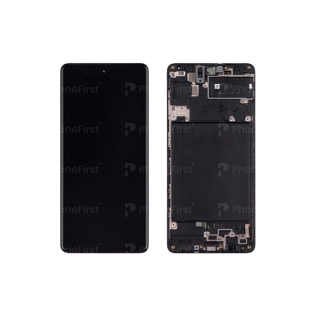 Samsung A71 A715 LCD (W/F) Big OLED Black