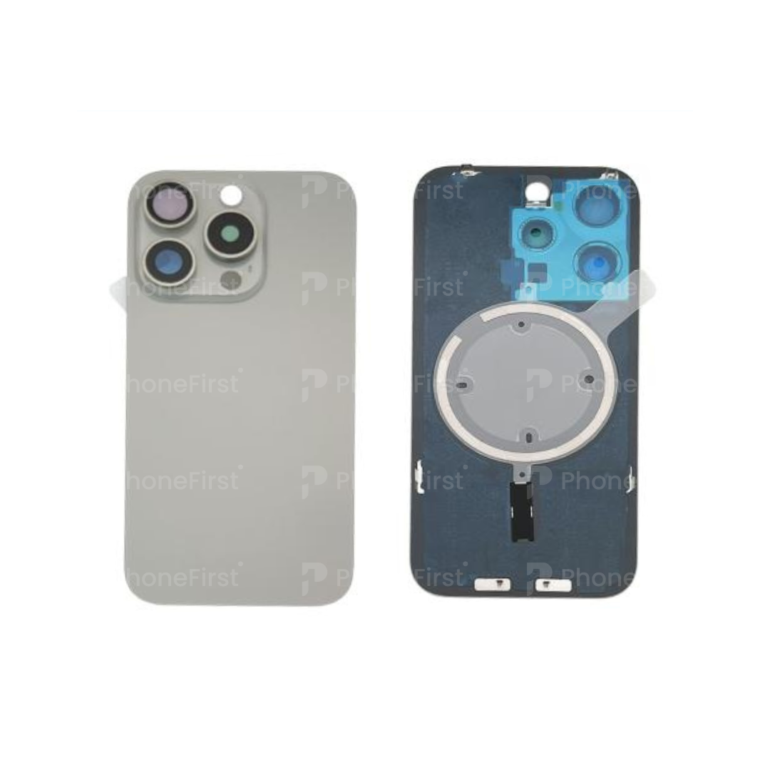 Apple iPhone 15 Pro - Battery Back With WirelessCoil Natural Titanium