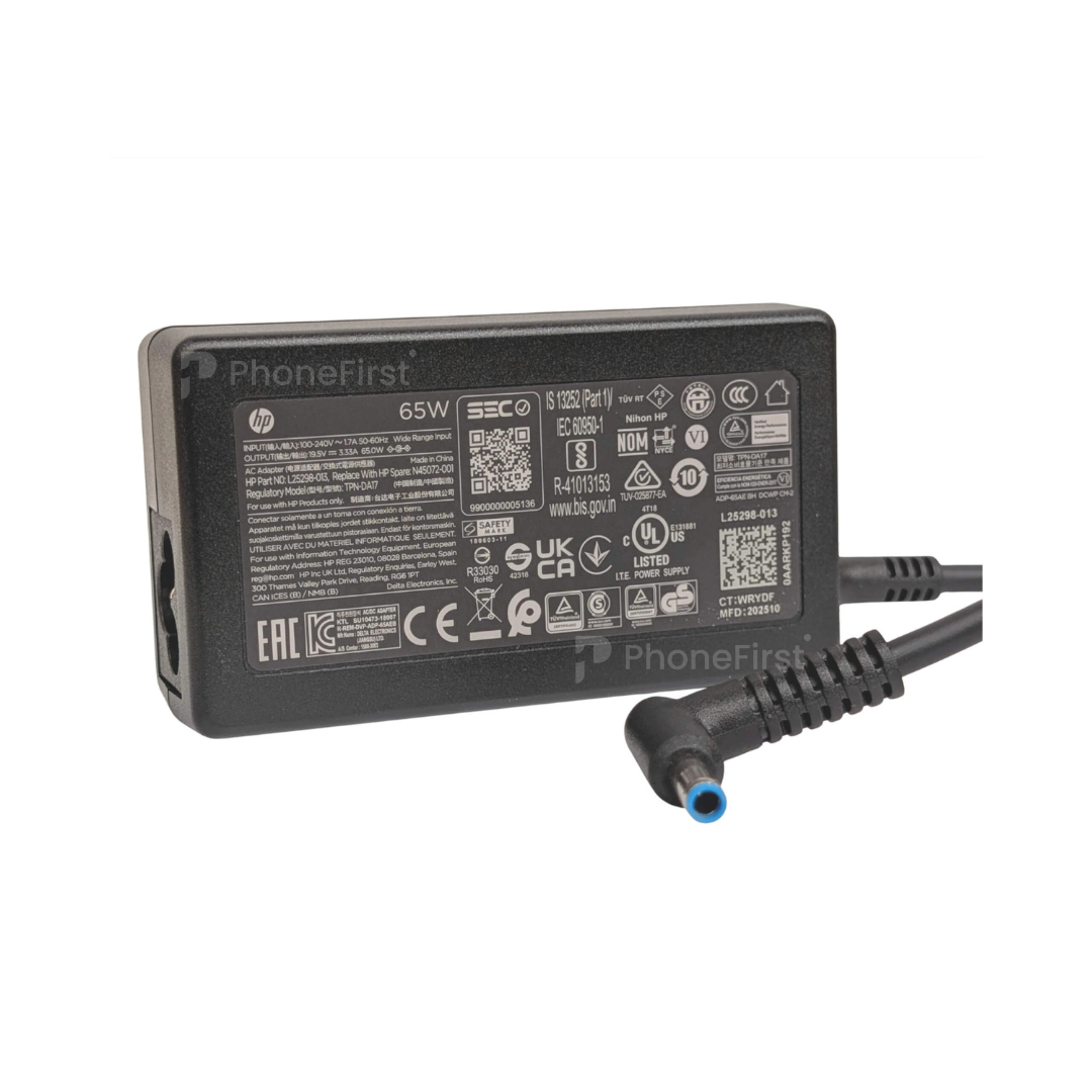 HP Blue Tip 4.5*3.0 Slim Laptop Charger 3.33A 65W