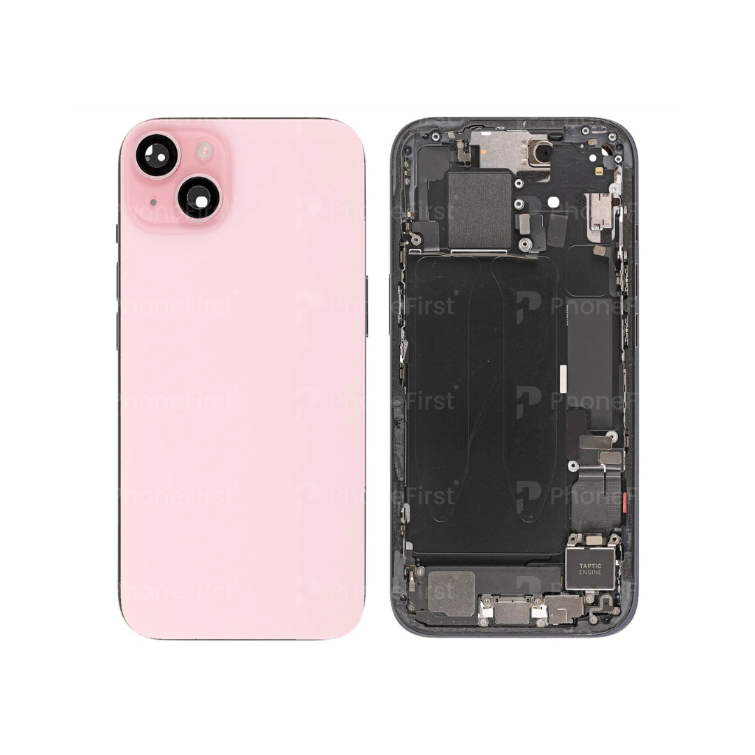 Apple iPhone 15 Housing With Original Parts Pink