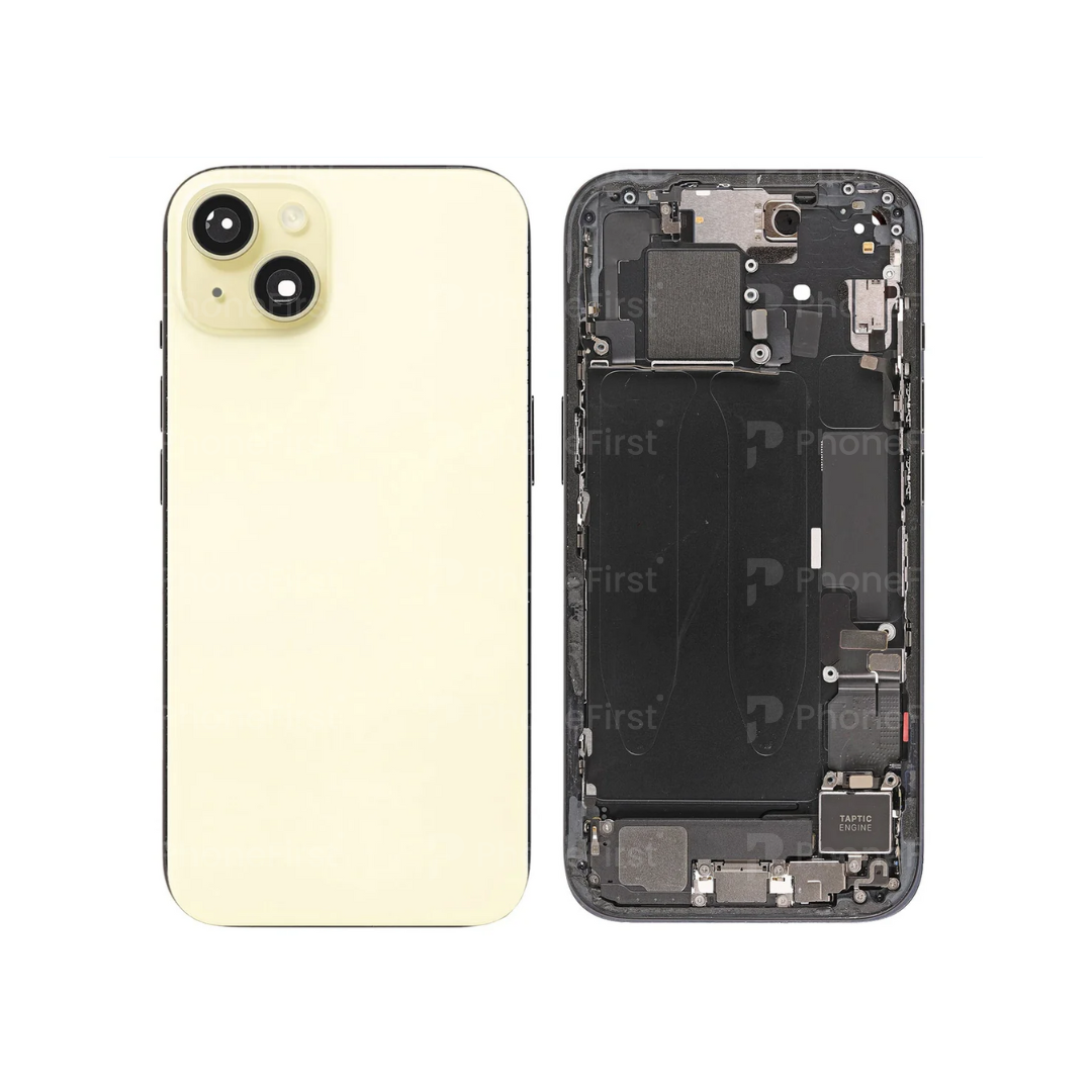 Apple iPhone 15 Housing With Original Parts Yellow