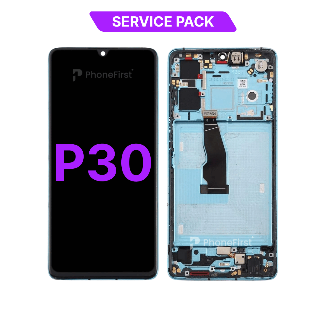 Huawei P30 LCD (W/F) Service Pack Aurora Blue