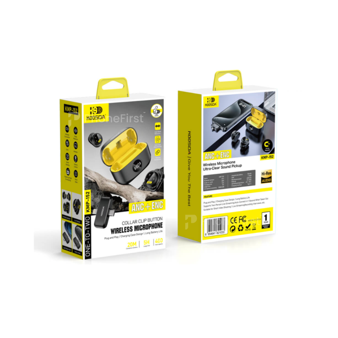 Koosda KMP-152 Wireless Microphone