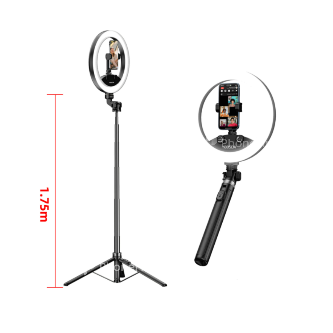 Koosda KRL-ST200 Video Kit Selfie Stick With Full Light
