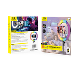 Koosda KR-G18 RGB Soft Ring Light With Remote 18in