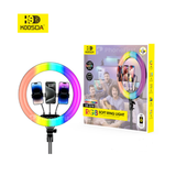 Koosda KR-G18 RGB Soft Ring Light With Remote 18in