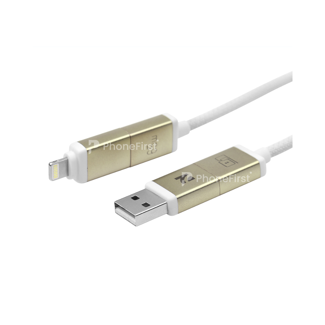 NCC 4 in 1 65W Cable A+C To C+L White XC-0303