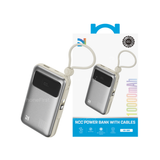 NCC AS-169 Power Bank 10000mAh Light Gray