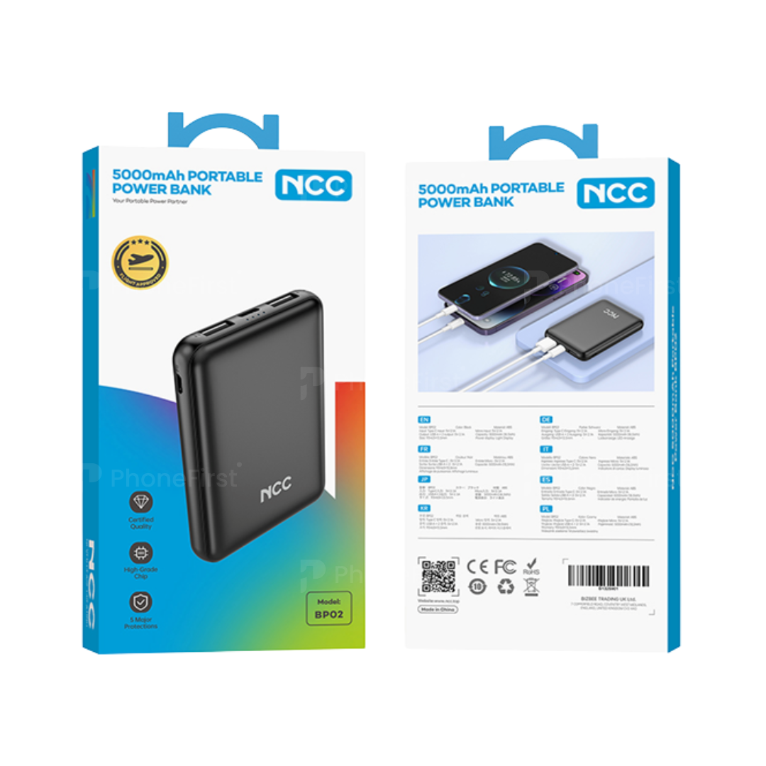 NCC BP02 Power Bank 5000mAh