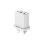 NCC Power Charger GaN 30W Type-C + 2USB-A Plug C30