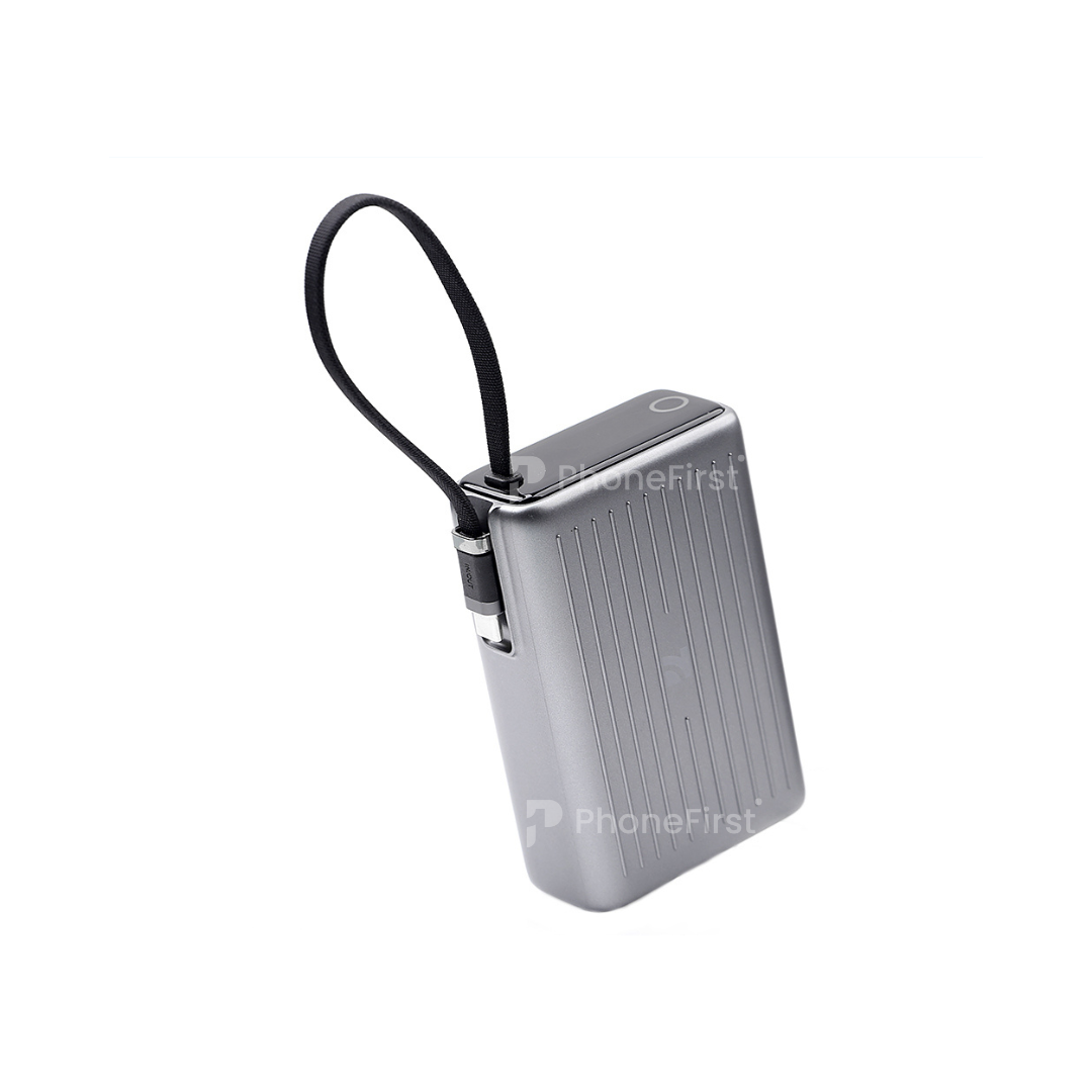 NCC T198BLP Smart Display Power Bank 20000mAh Dark Gray