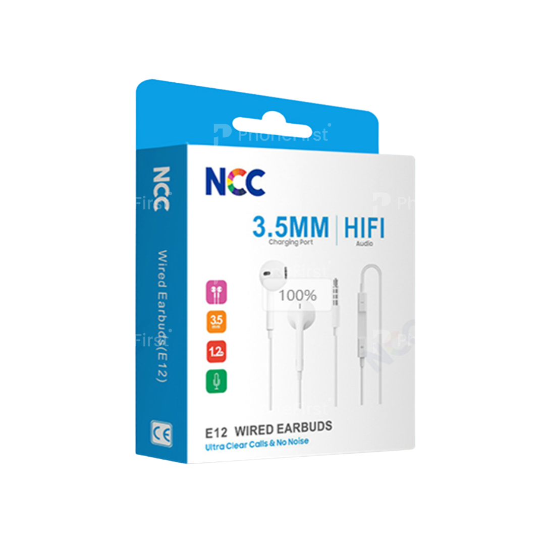 NCC Wired Earphones 3.5mm E12