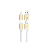 NCC 4 in 1 65W Cable A+C To C+L White 2M XC-0304