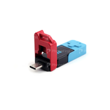 NCC FP101 Portable SSD USSD USB&Type-C Interface 256GB Blue Red