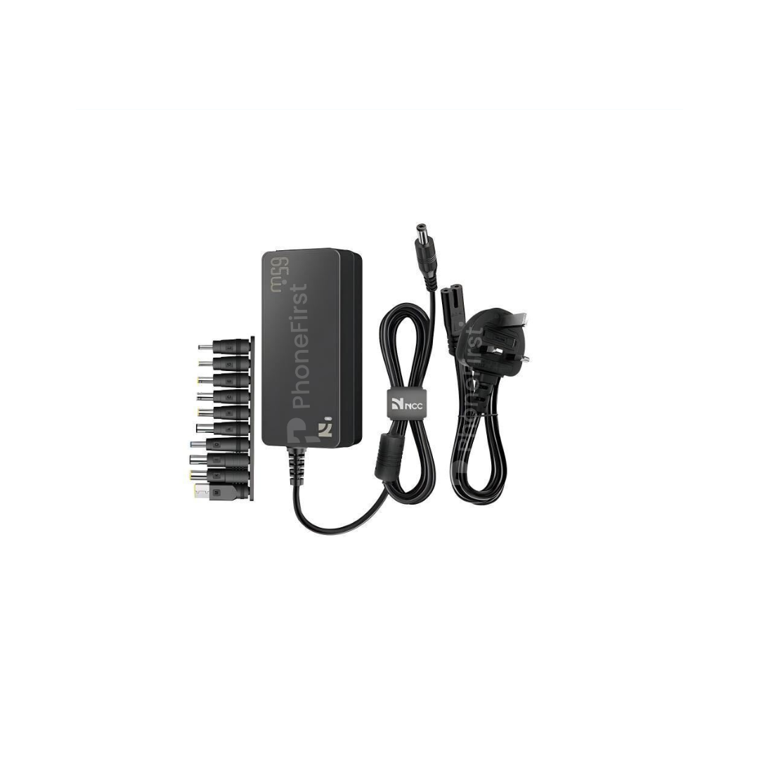 NCC Laptop Universal Charger Set 65W 10 in 1 GD200032