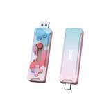 NCC SE101 Portable SSD USSD USB&Type-C Interface 512GB Blue Pink