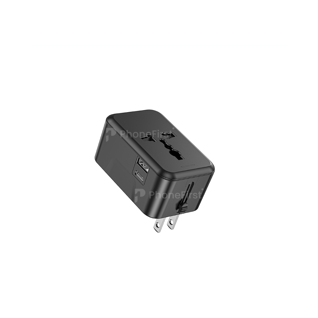 NCC Travel Charger 12W USB-A+C TC001