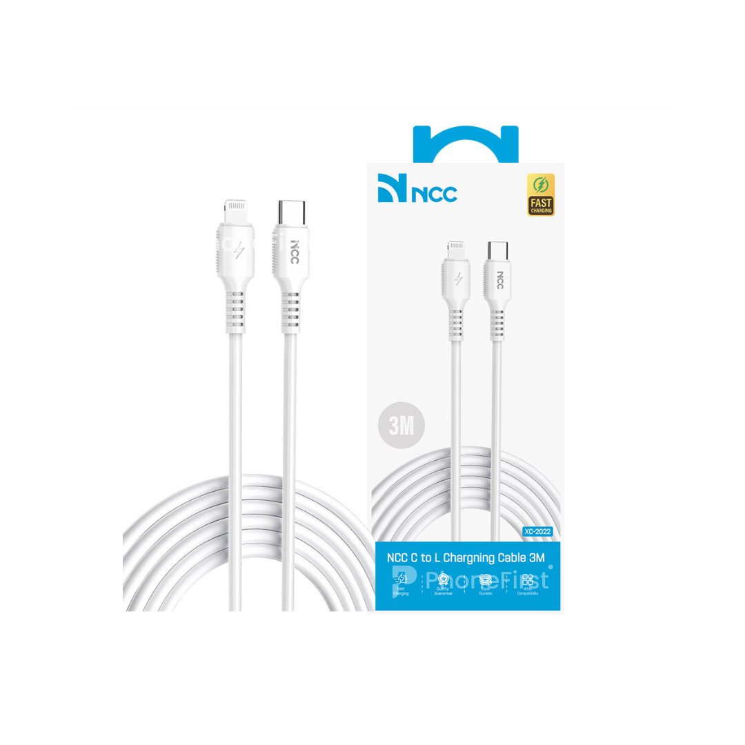NCC Type-C to Lightning Cable 3M XC-2022