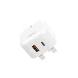 NCC USB-A + USB-C PD 20W Plug C20