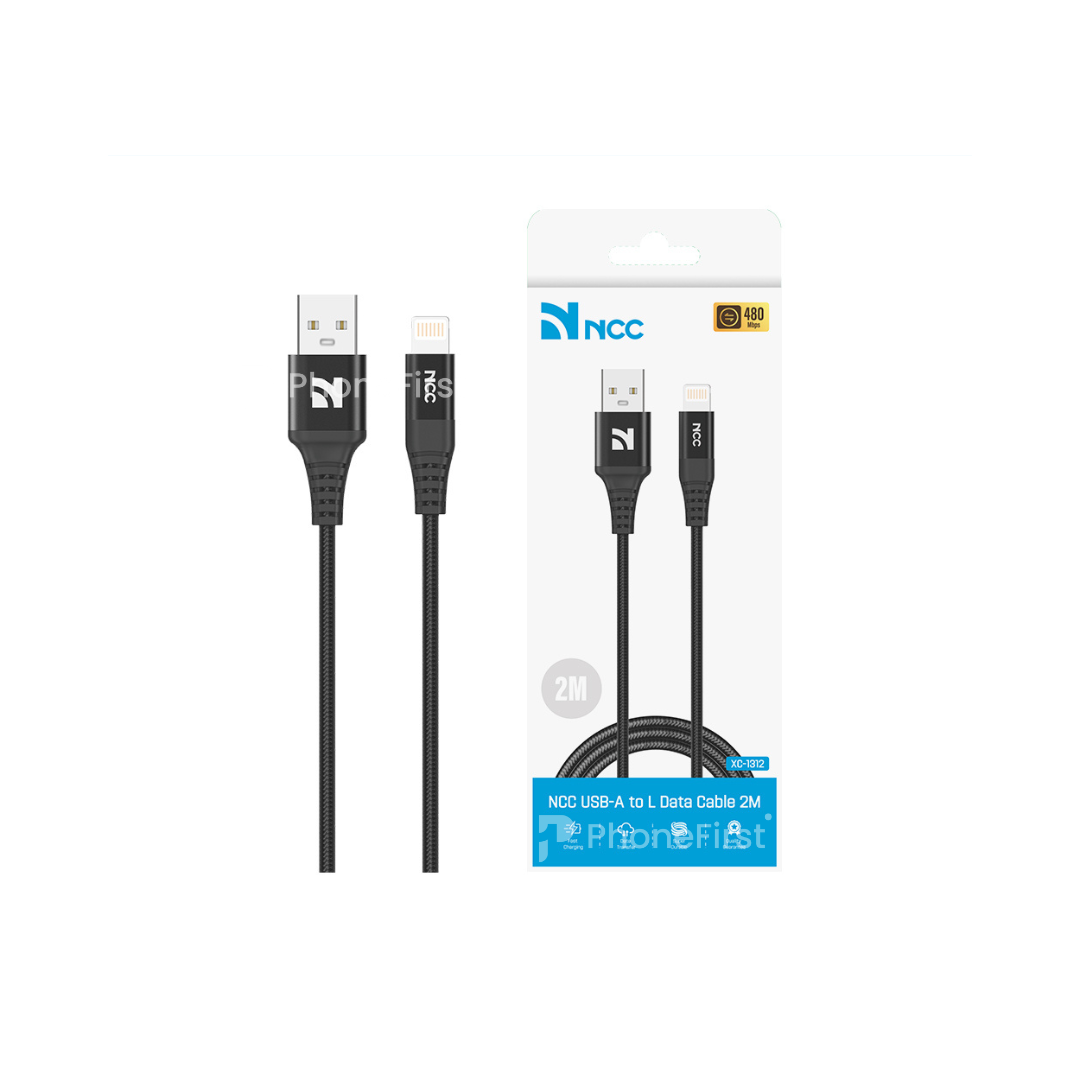 NCC USB-A to Lightning Cable 2M XC-1312