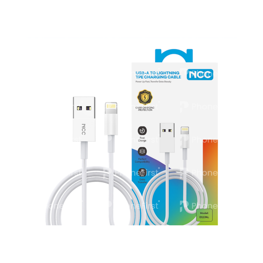 NCC USB-A to Lightning Cable Durable 1M