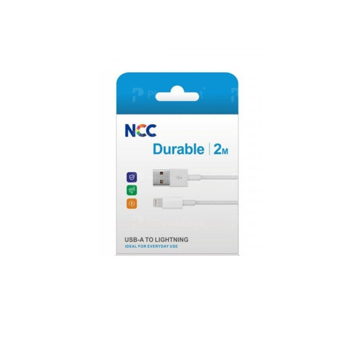 NCC USB-A to Lightning Cable Durable 2M D212AL
