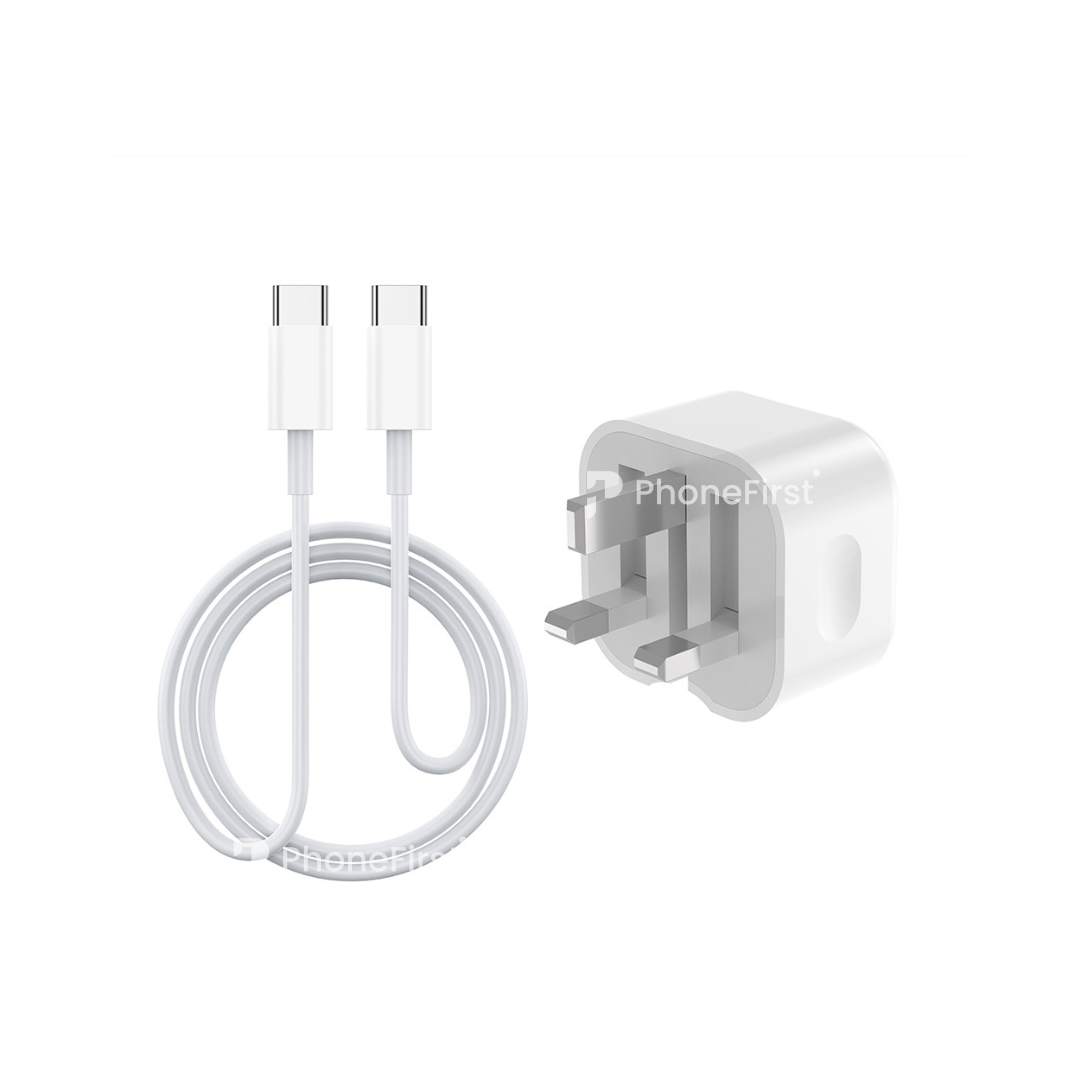 NCC USB-C Plug PD 20W + USB-C to USB-C Cable Charger Set C111
