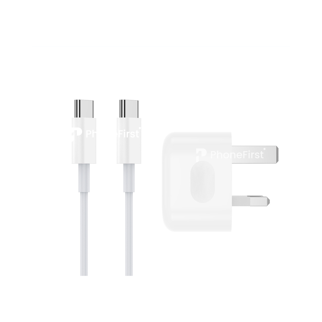 NCC USB-C Plug PD 20W + USB-C to USB-C Cable Charger Set C111