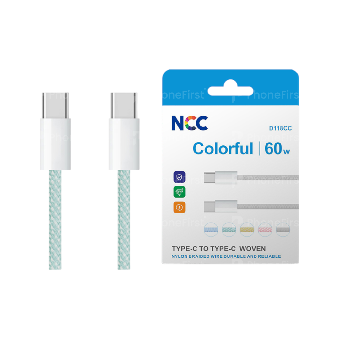 NCC USB-C to USB-C Cable 1M 60W