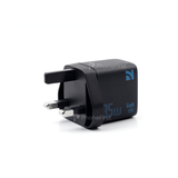 NCC Unfoldable USB-A & TYPE-C 35W Power Charger Plug Black CD-0401