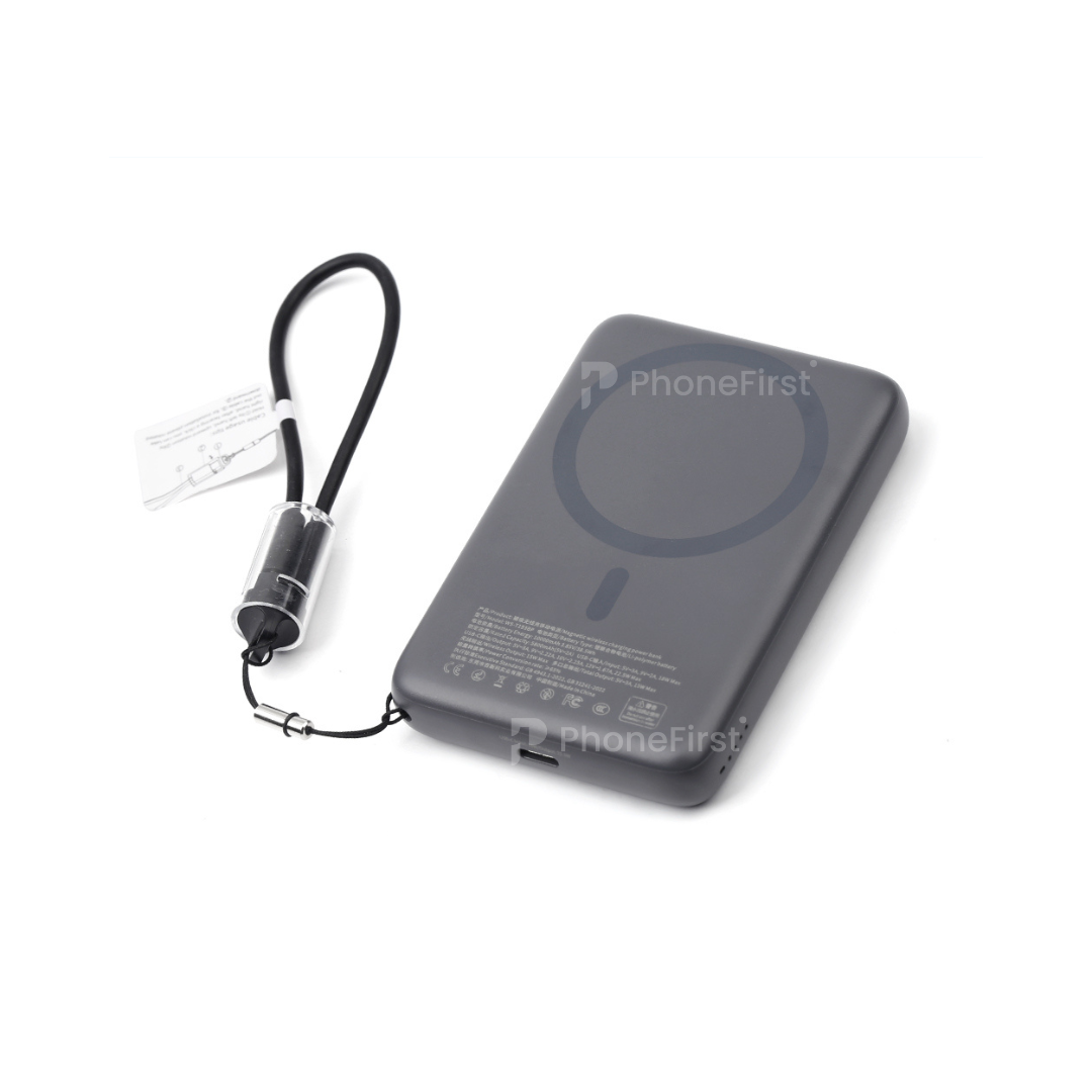 NCC WS-T193BP Magnetic Wireless Power Bank 10000mAh Black
