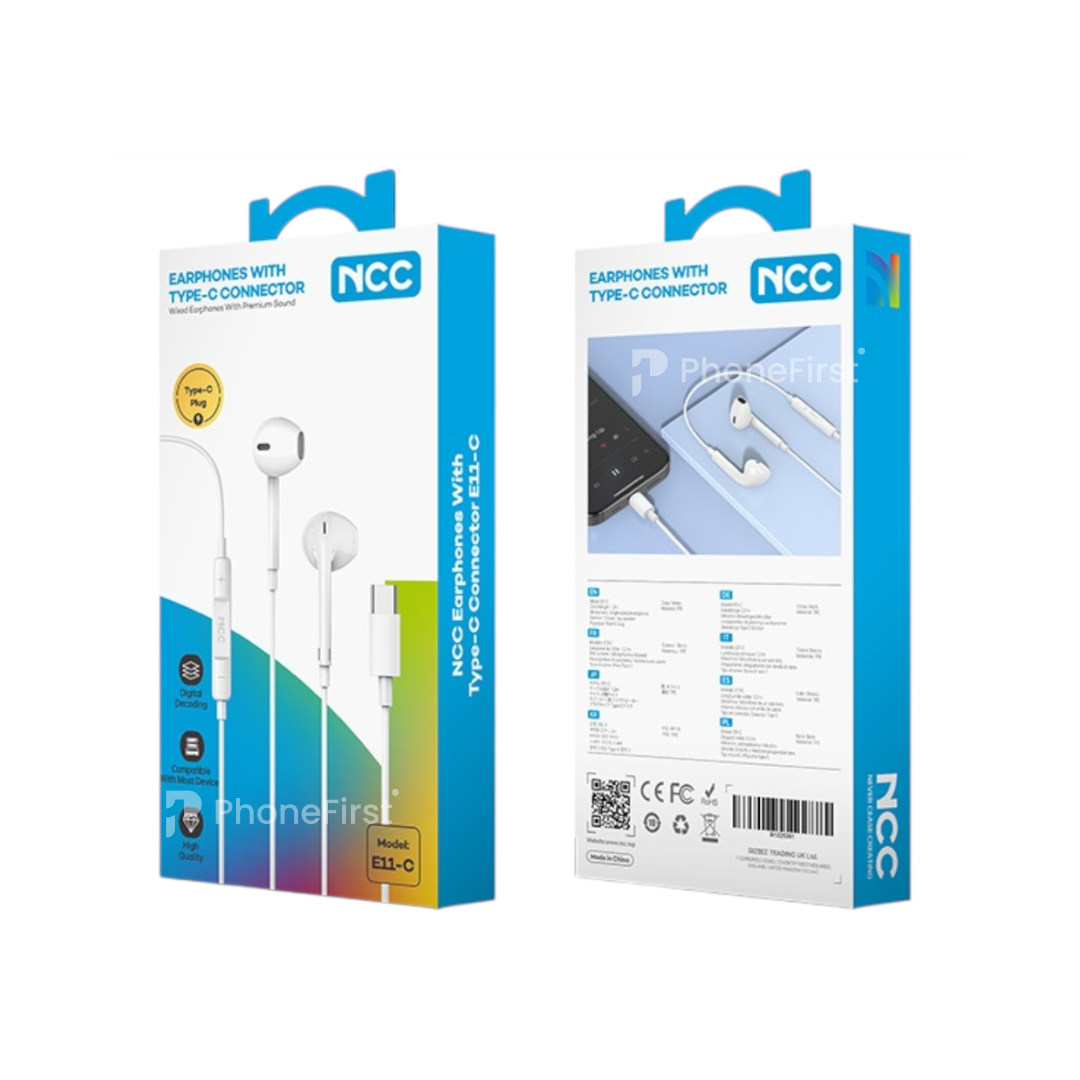 NCC Wired Earphones Type-C E11-C