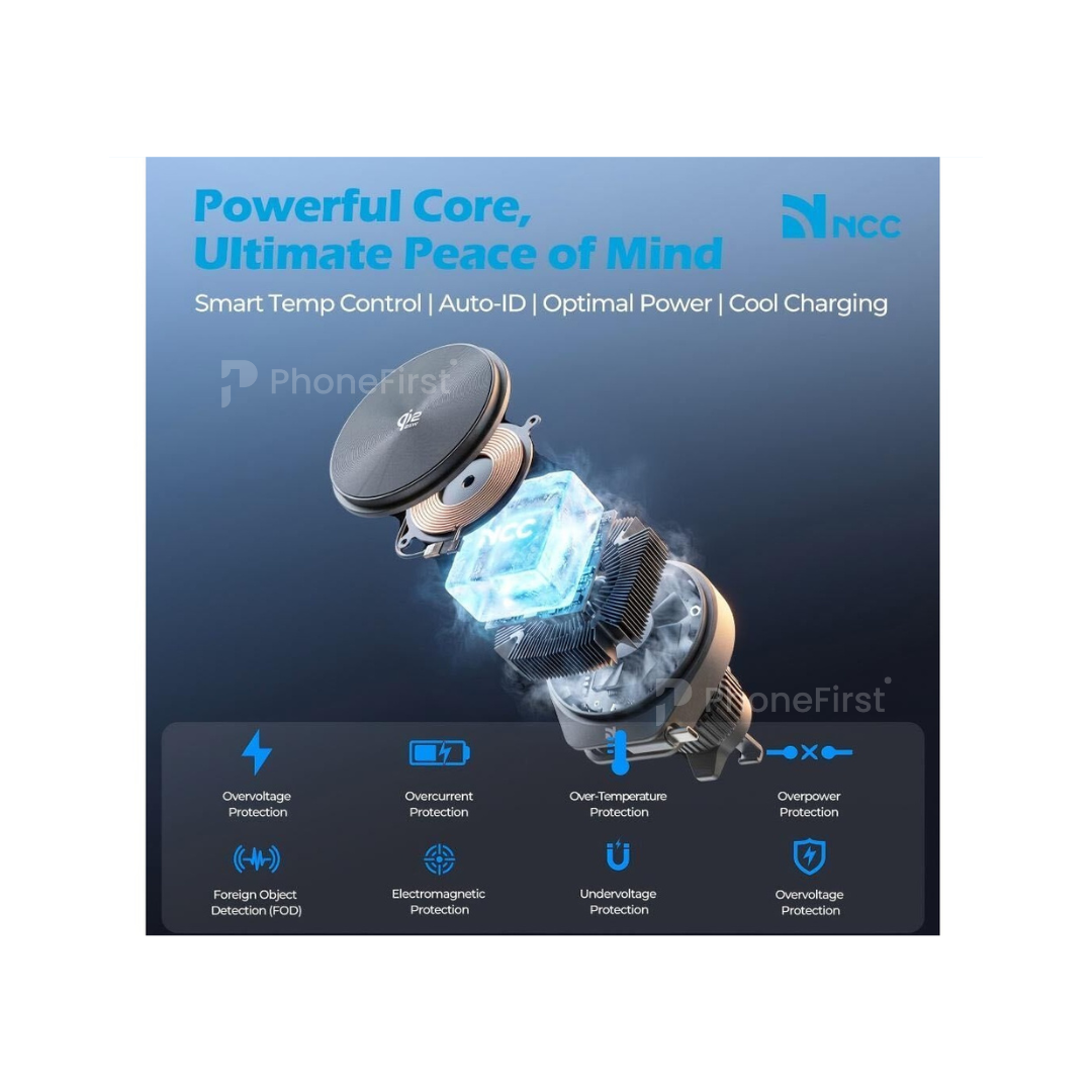 NCC Wireless Car Charger With Cable 25W WH112