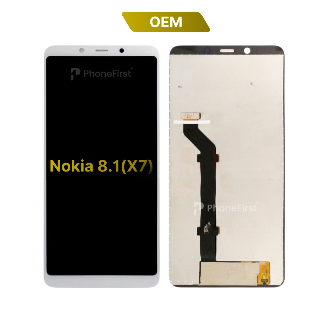 Nokia 8.1 (X7) LCD (N/F) Original White