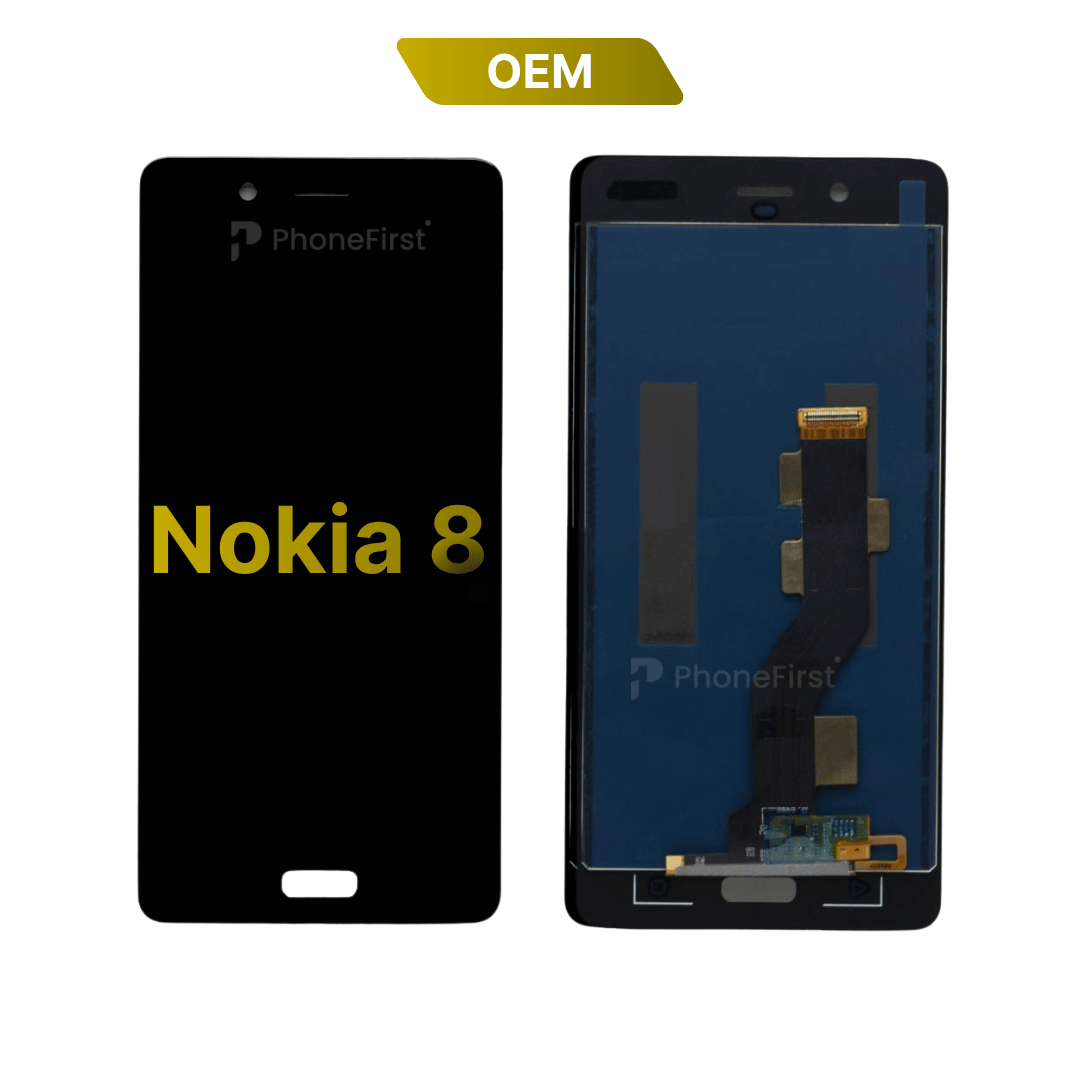 Nokia 8 LCD (N/F) Original Black