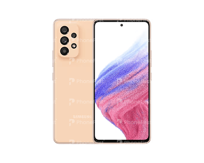 Samsung A53 5G A536 LCD (W/F) Service Pack Peach